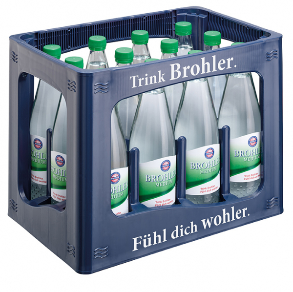 Brohler Medium 12x0,75l Glas (+Pfand 3,30€)