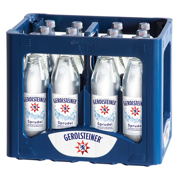 Gerolsteiner Sprudel 12x0,75l Glas (+Pfand 3,30€)