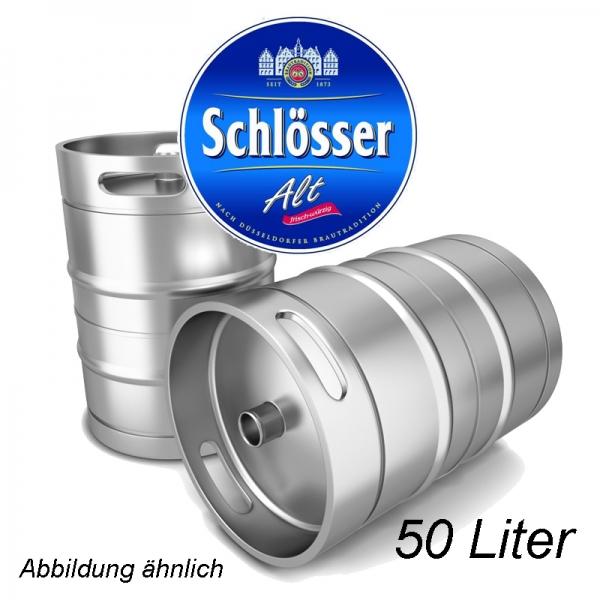 Schlösser Alt 50 L Fassbier (+ 30,00€ Pfand)