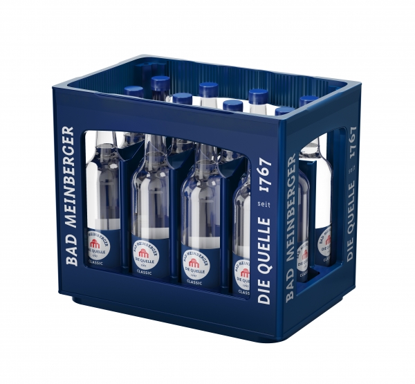 Bad Meinberger Classic 12x0,75l Glas (+Pfand 3,30€)