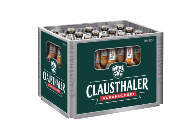 Clausthaler Alkoholfrei Classic 20x0,5l (+Pfand 3,10€)