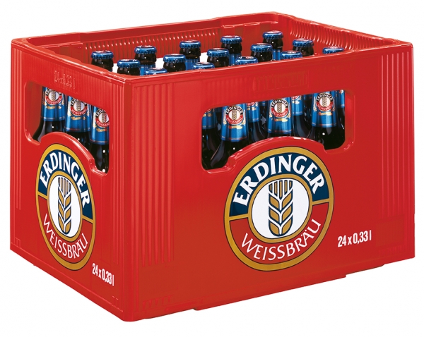 Erdinger Weizen Alkoholfrei 24x0,33l (+Pfand 3,42€)
