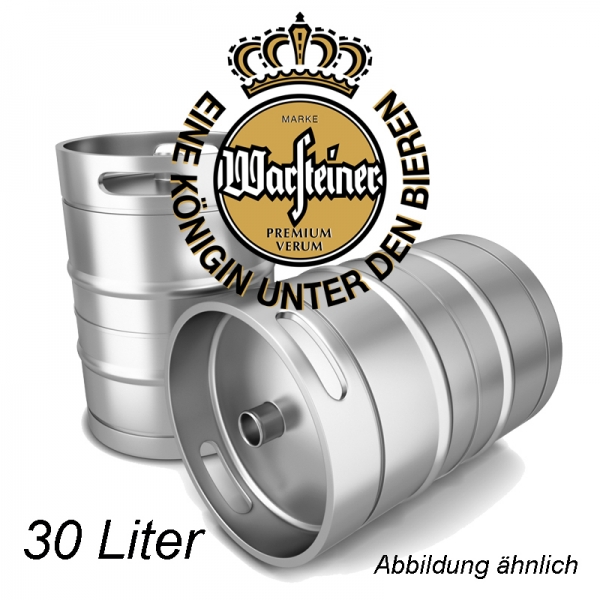 Warsteiner 30 L Fassbier (+ 30,00€ Pfand)