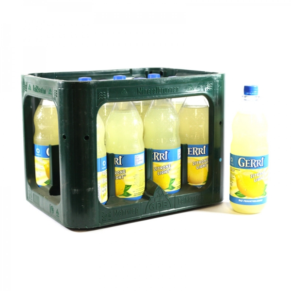 Gerri Zitrone Trüb light 12x1l PET (+Pfand 3,30€)