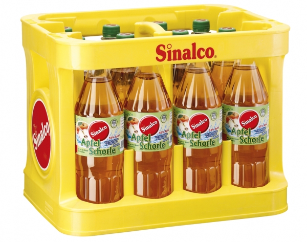 Sinalco Apfelschorle 12x1l PET (+Pfand 3,30€)