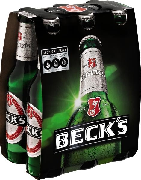 Becks Sorten 6x0,33L (+0,48€ Pfand)