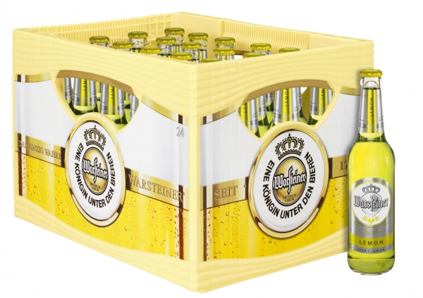 Warsteiner Lemon 24x0,33l (+Pfand 3,42€)