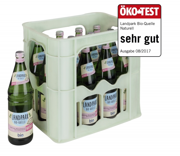 Landpark Bio Naturell 12x0,75l Glas (+Pfand 3,30€)