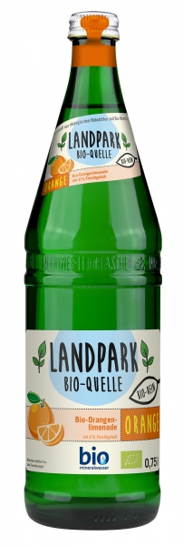 Landpark Bio Orangenlimonade 12x0,75l Glas (+Pfand 3,30€)