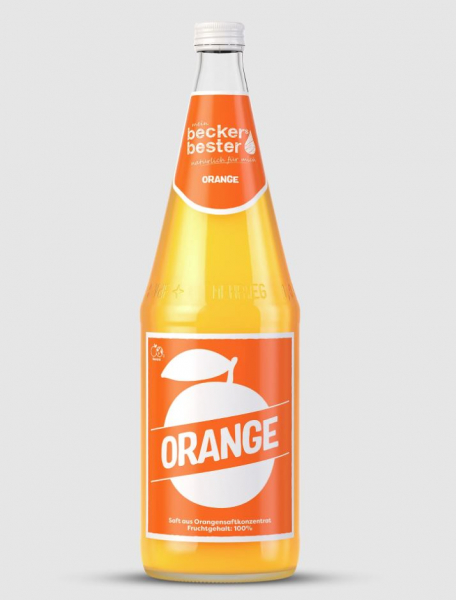 becker`s bester Orangensaft 6x1l Glas (+Pfand 2,40€)