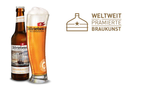 Störtebeker Bio Weizen Bernstein Alkoholfrei 20x0,5l (+Pfand 3,10€)