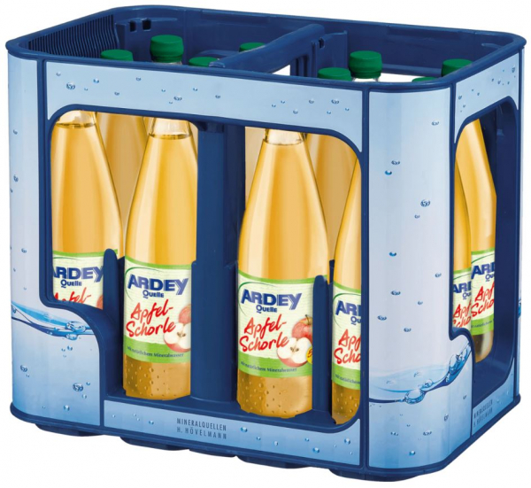 Ardey Apfelschorle 12x0,75l Glas (+Pfand 3,30€)