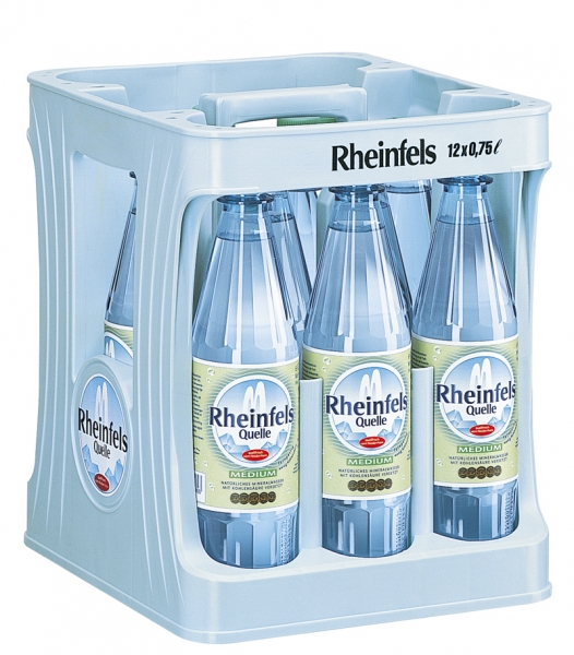 Rheinfels Medium 12x0,75l PET (+Pfand 3,30€)