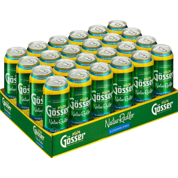 Gösser Naturradler Alkoholfrei 20x0,5l (+Pfand 5,00€)