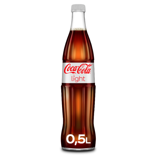Coca Cola light 20x0,5l Glas (+Pfand 4,50€)